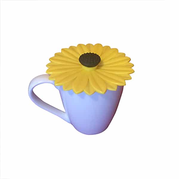 Sunflower Cup Lid-Set of 4