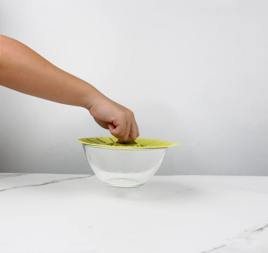 Kitchen Academics Fresh Seal reusable silicone suction lids