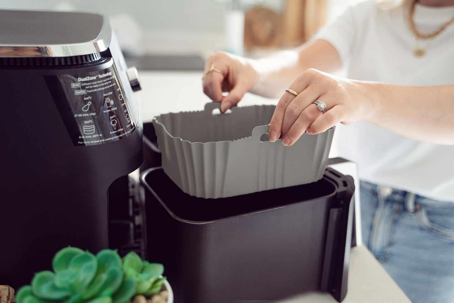 Reusable Air Fryer Liner – Rectangle